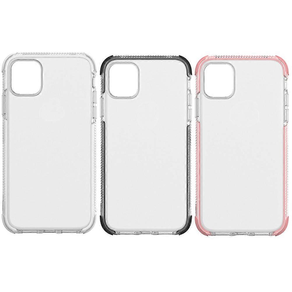 Chic Phone Case 3Pcs 2-in-1 Shell Compatible for Iphone 11 TPU Material Dustproof Outdoor Activities