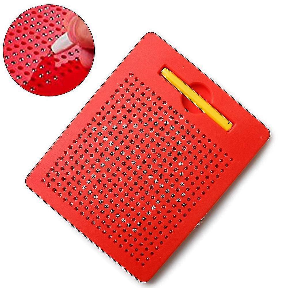 Magnetic Drawing Board with Magnetic Pen, Educational Read Write Learn Gift for Preschool Children, Suitable for Both Boys and Girls