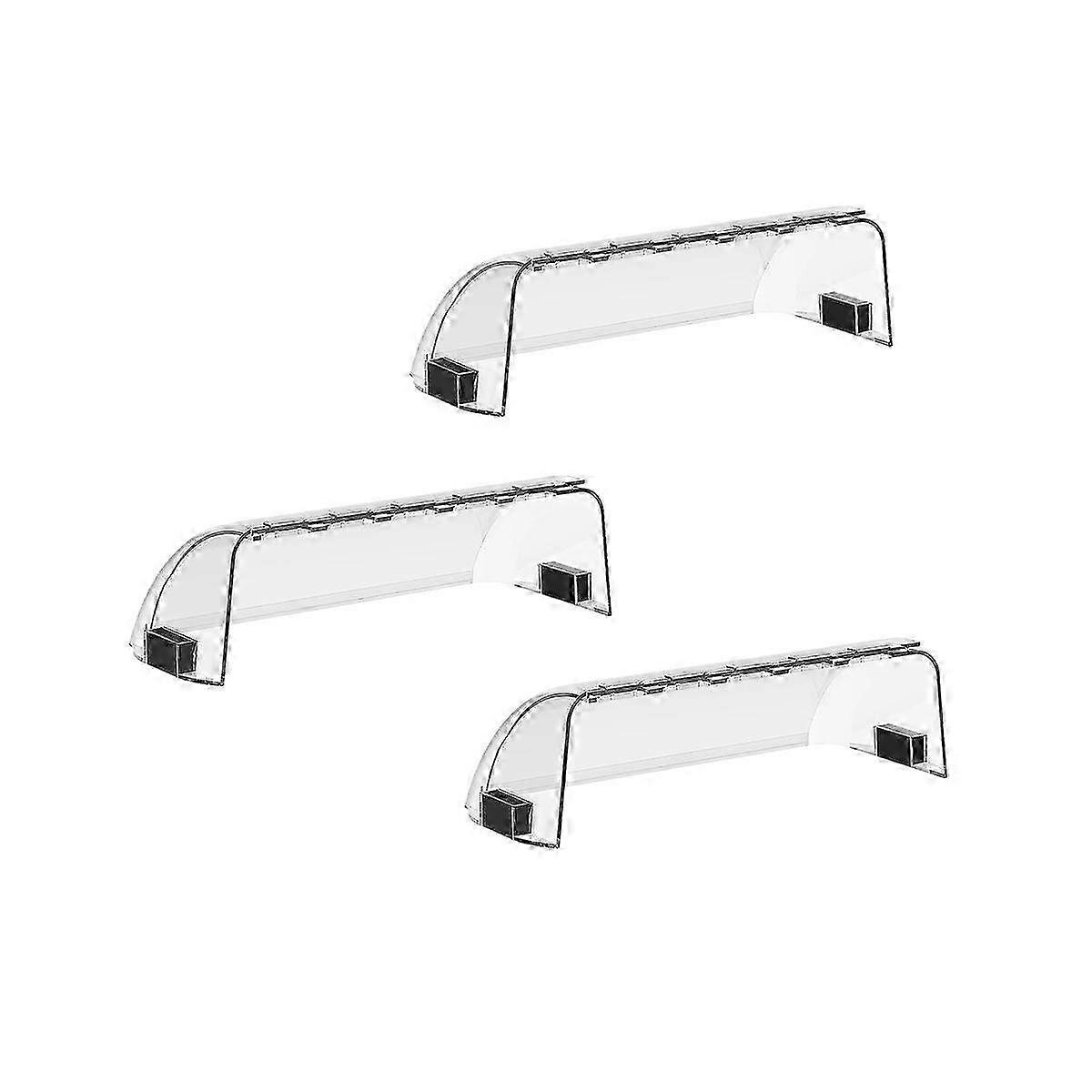 3Pcs Adjustable Magnetic Heat Deflectors Easy to Adjust Between 10-14In for Vents Sidewall Floor Ceiling