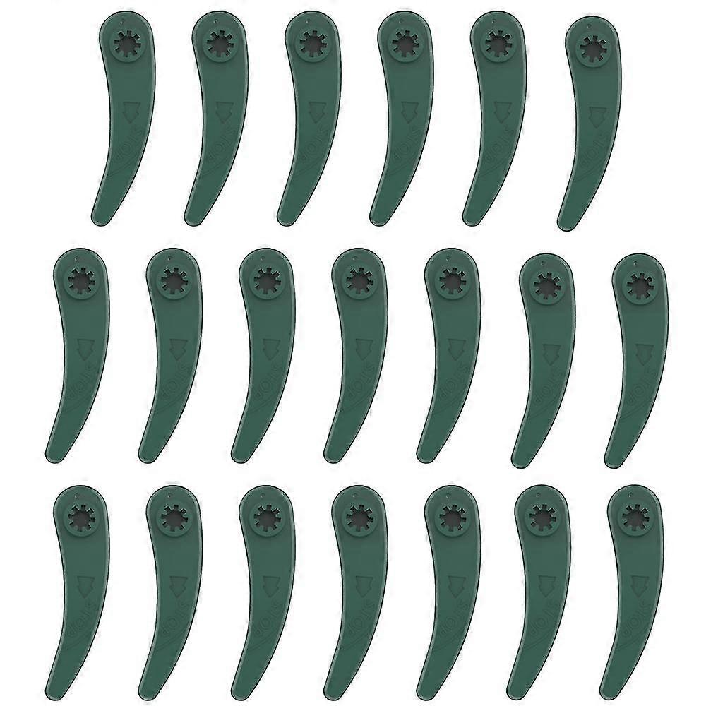20Pcs F016800372 Plastic Blades for a Certain Brand ART 26-18 LI, ART 23-18 LI Grass Trimmers Part