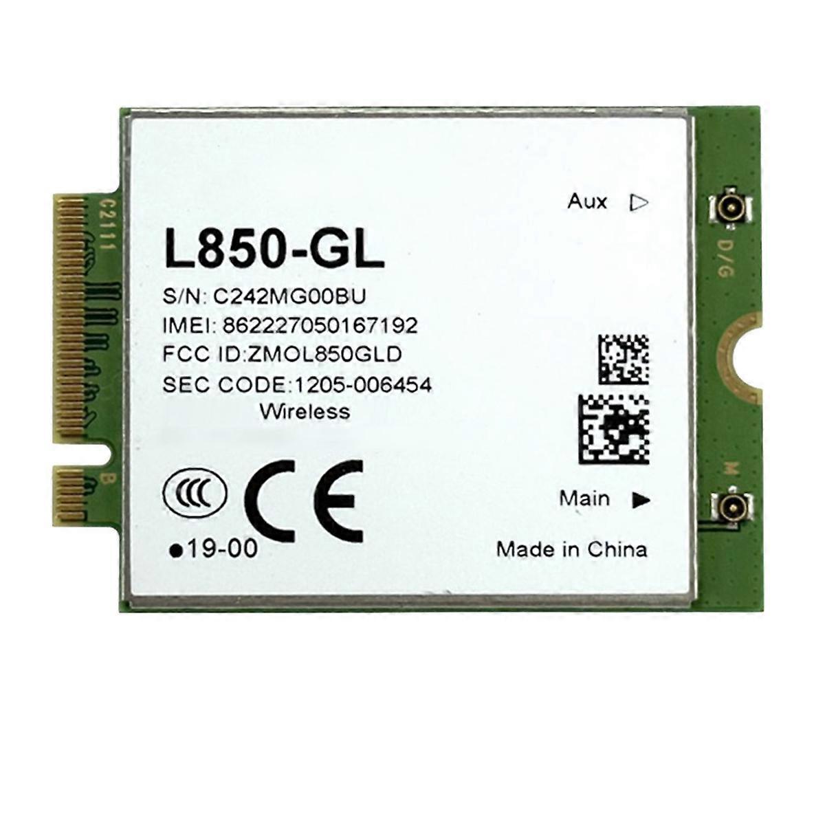 L850- Carte WWAN pour module 4G Version universelle Carte WiFi M.2 2.4G 5G Pas pour