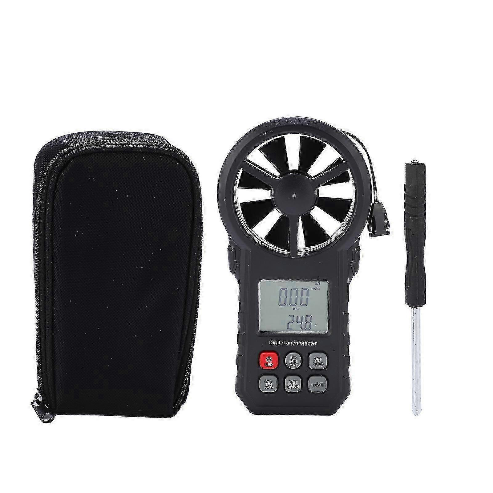 MS6252A Anemometer Portable Wind Speed Gauge Tester Meter with Wind Flow Measurement--