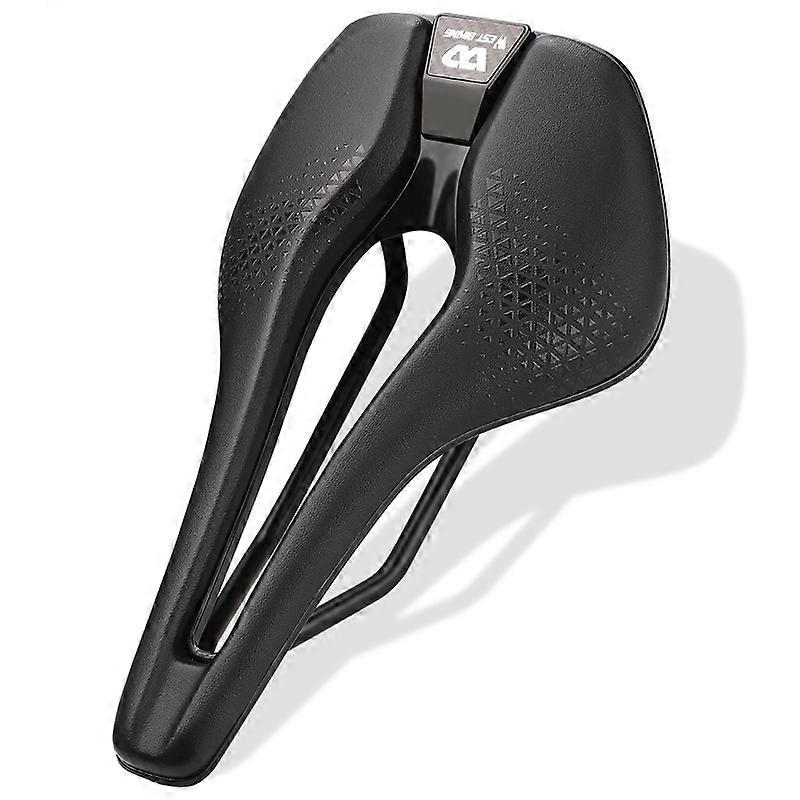WEST BIKING YP0801170 Bike Cycling Short Nose Saddle Hollow Breathable PU Leather Bicycle Seat
