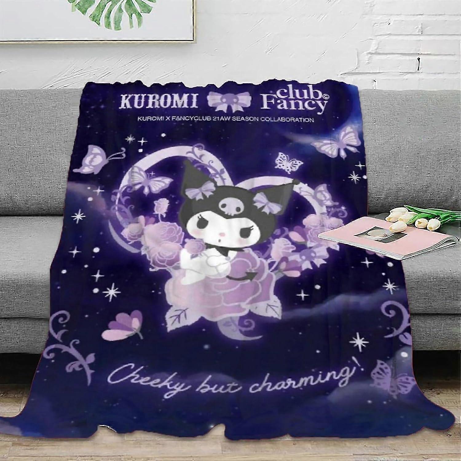 Soft Cozy Flannel Blanket 3D Design Thick Warm Fleece Blanket for Couch Sofa Bed TV in Autumn/Winter for Adults