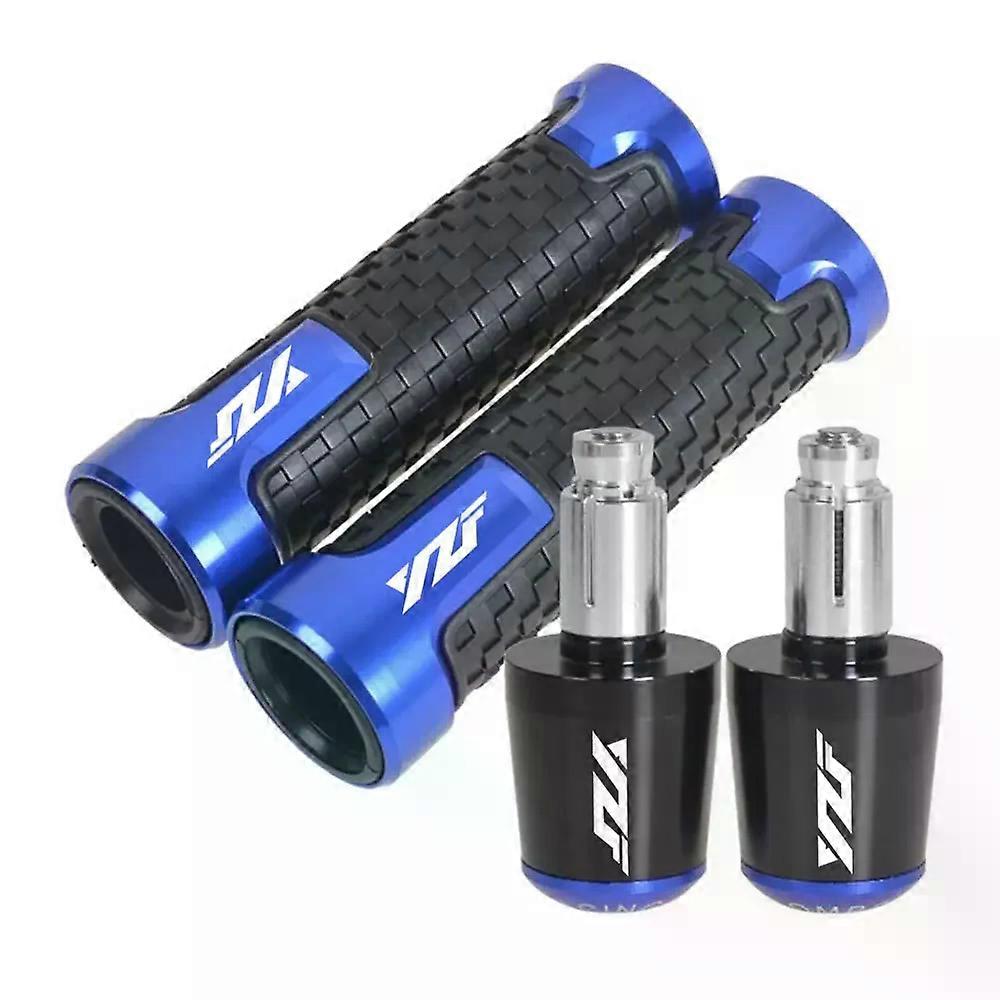 אביזרי אופנוע 7/8 "22 מ"מ כידון יד אחיזת ידית סוף כובע תקע עבור ימאהה YZF R1 R3 R6 R7 2014 2015 2016 2017