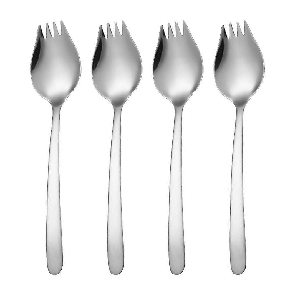 Salad Servers Spoon 304 Stainless Steel For Hotels 4Pcs