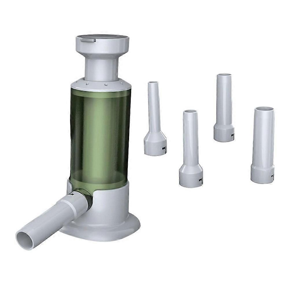 Manual Sausage Stuffer Homemade Sausage Filler Kitchen Sausage Making Tool with 4 Tubes (BPA Free, No FDA)