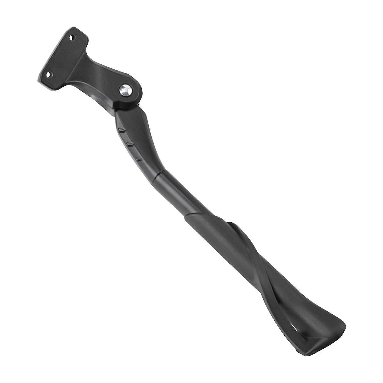 Adjustable alloy kickstand for mountain bikes and folding bikes, with two mounting holes