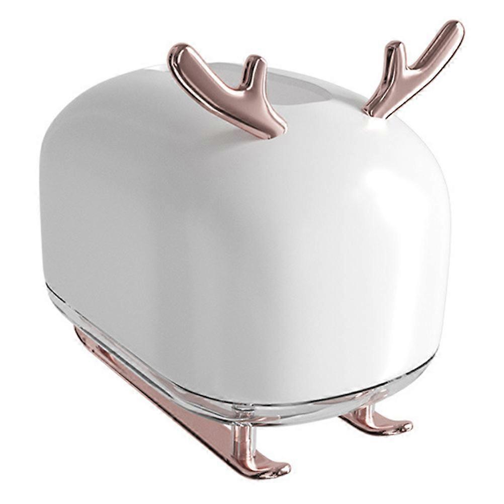 Tissue Dispensing Box White Color 17x11cm Size ABS Material 1Pack