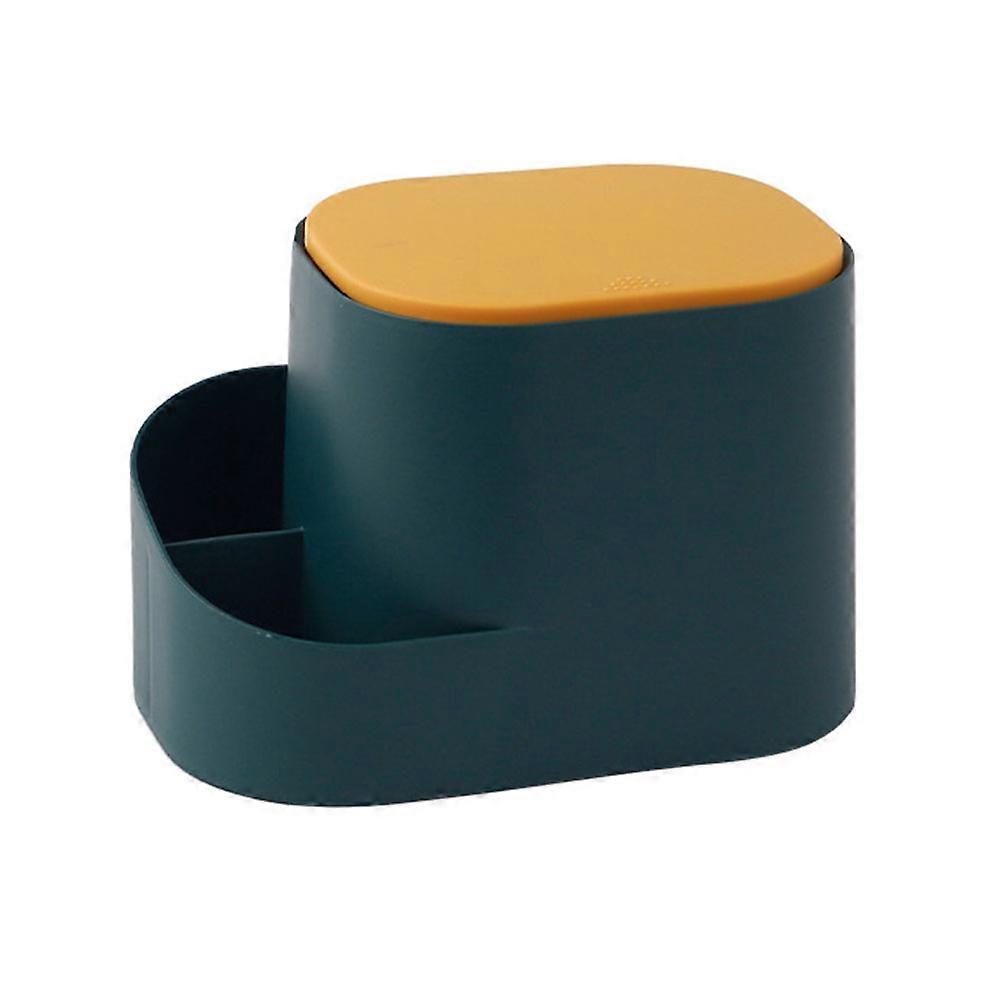Table Waste Bin Mini PP Material Home Use Office Table 8.3×5.1×5.5in 1Set