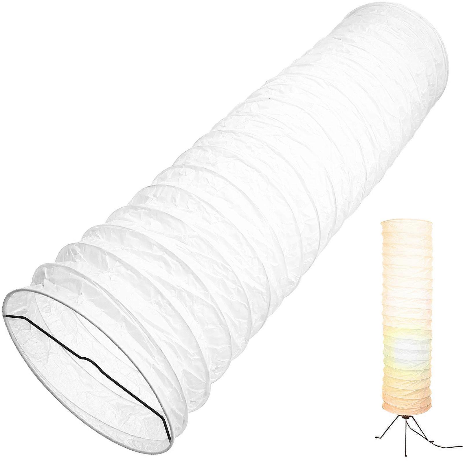 Simple Foldable Lamp Cover Protective Cover Ivory Color 92.00X22.00X22.00CM For Home Users 1Pcs