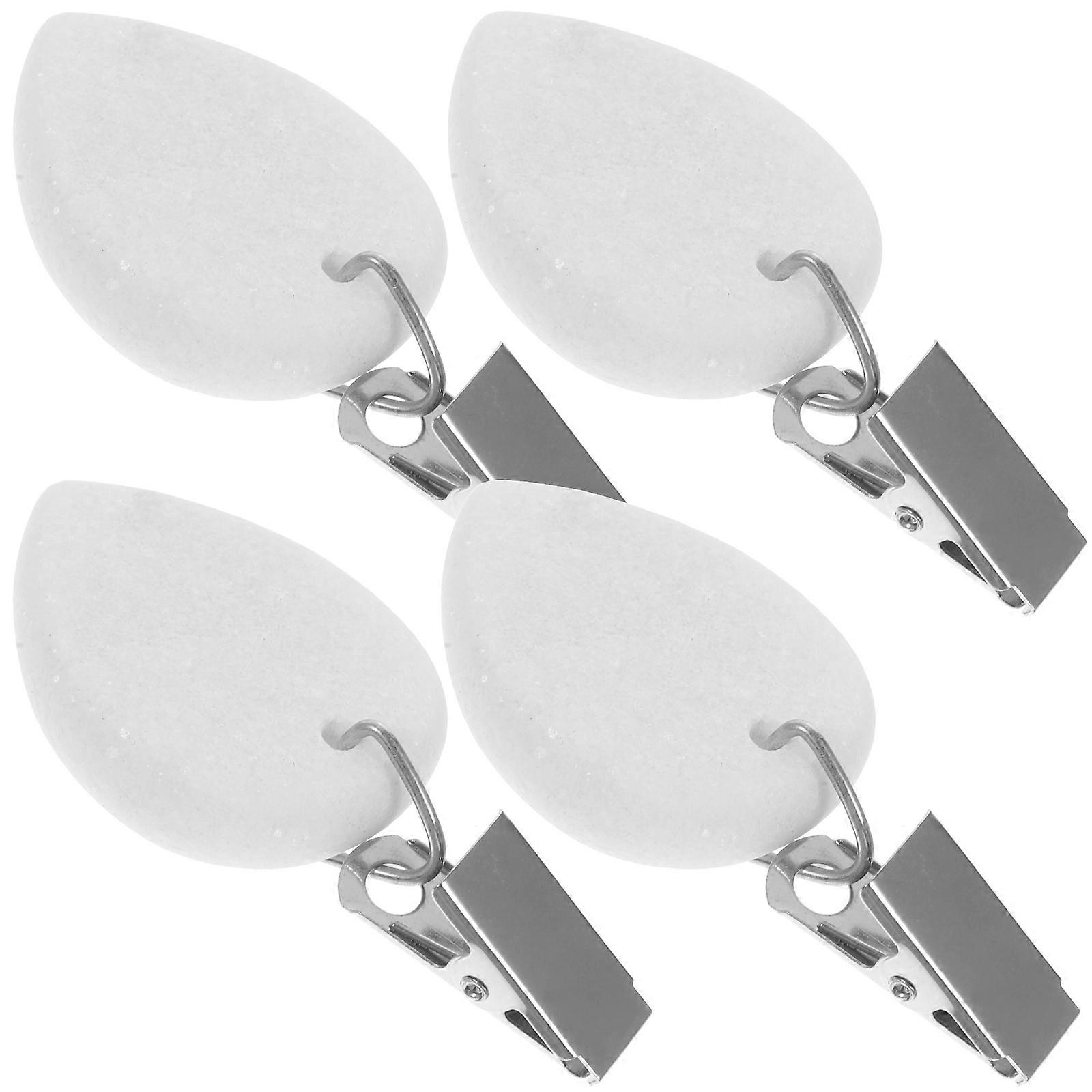 Delicate Tablecloth Weights Iron Material Tablecloth Pendant Stone For Outdoor Use