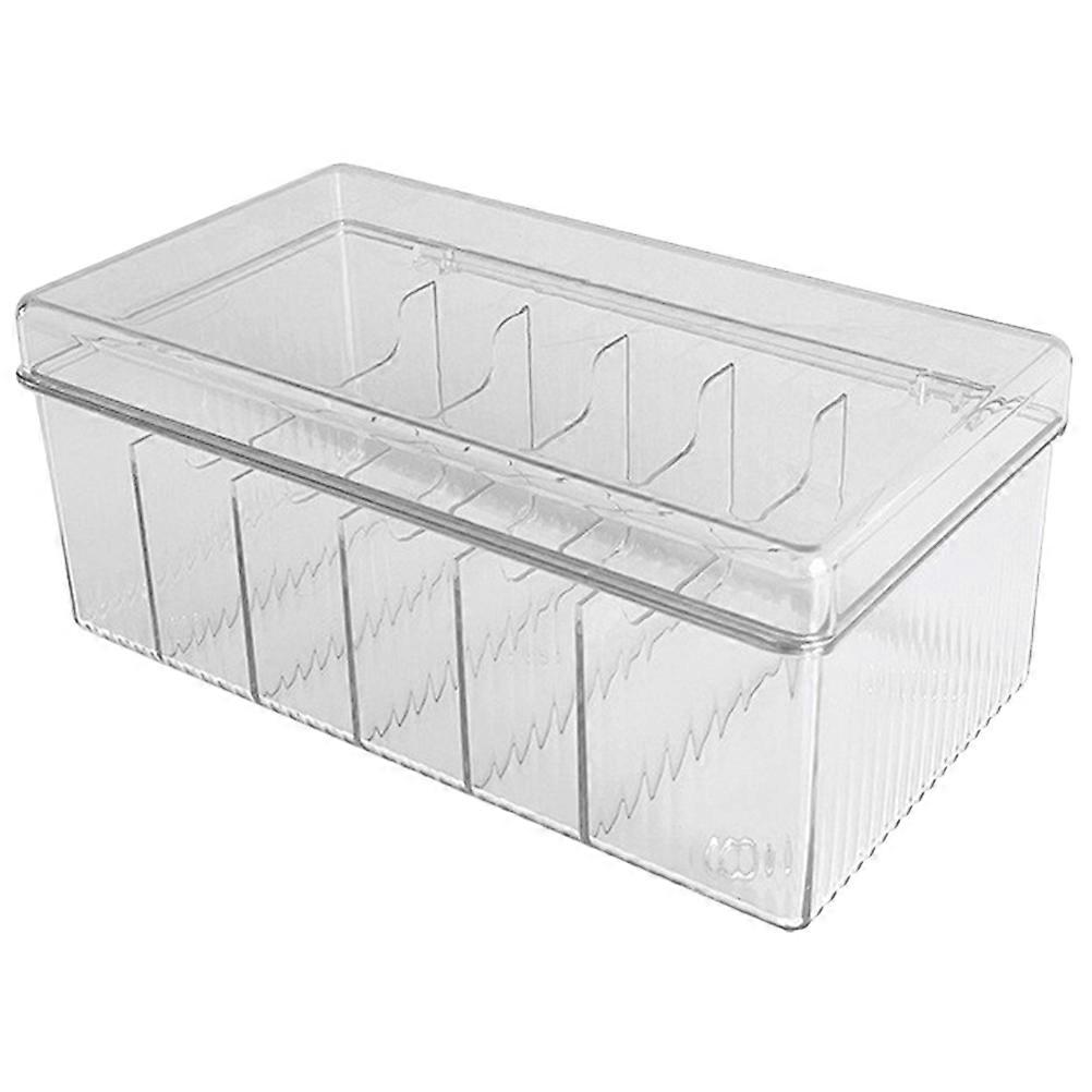 Technology Cord Case Cable Management Box Multi-Grid Design for Jewelry Travel 21.5X12.5X9cm Waterproof 1Pack