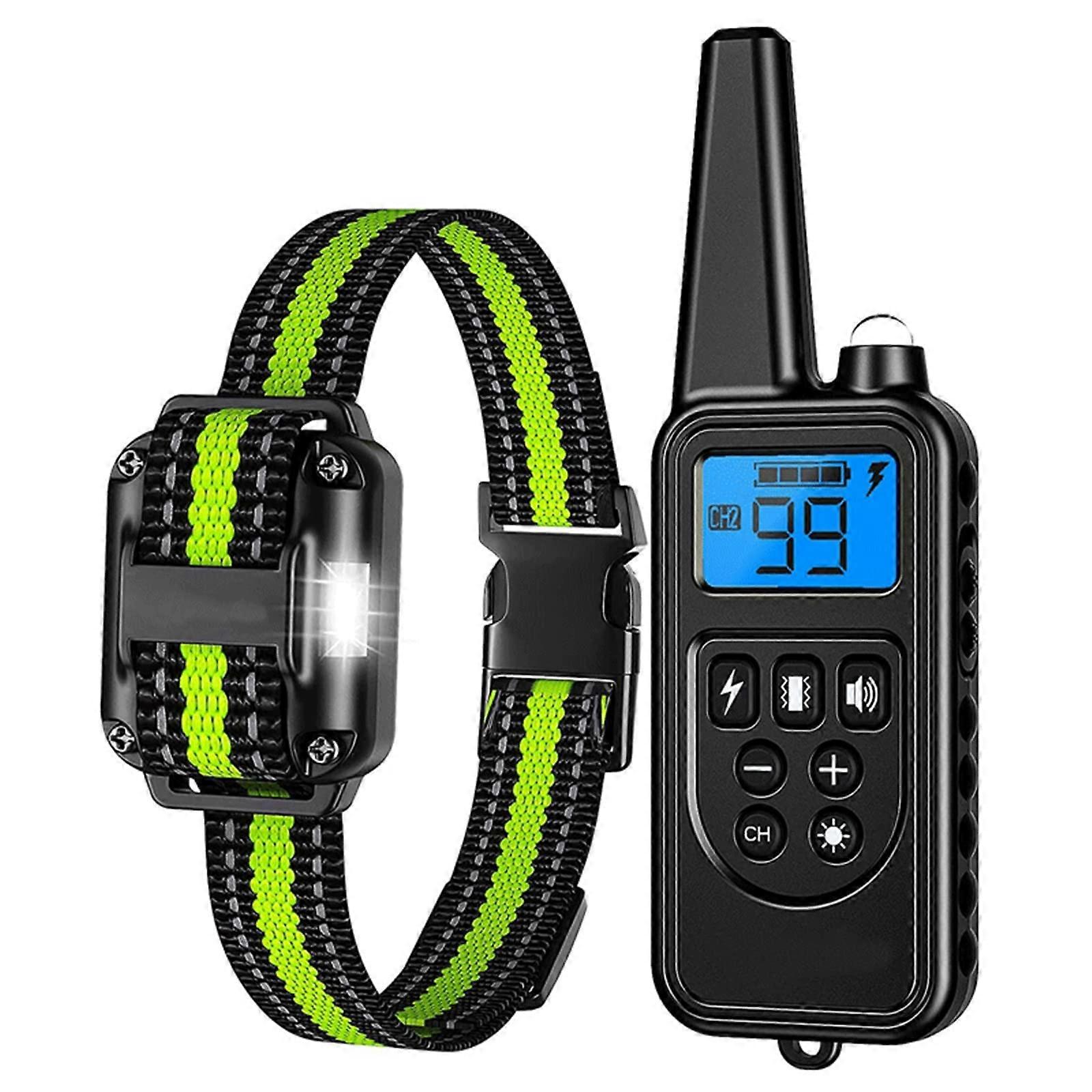 Collar to facilitate interaction guidance, dog muzzle, training aid, prevents barking, adjustable length, waterproof (Model: AA15)
