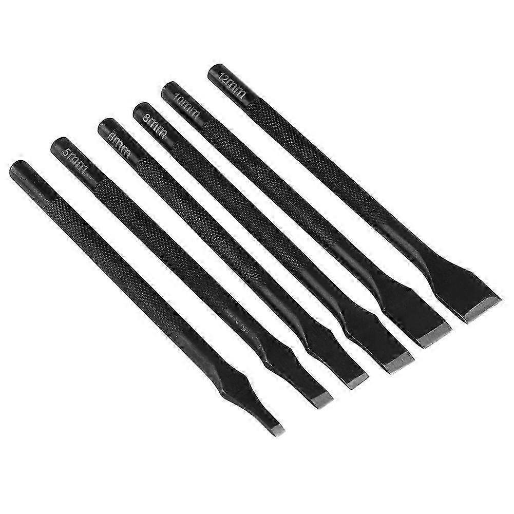 6PCS Handmade Leather Sewing Craft Pricking Stitching Chisel Tool Set