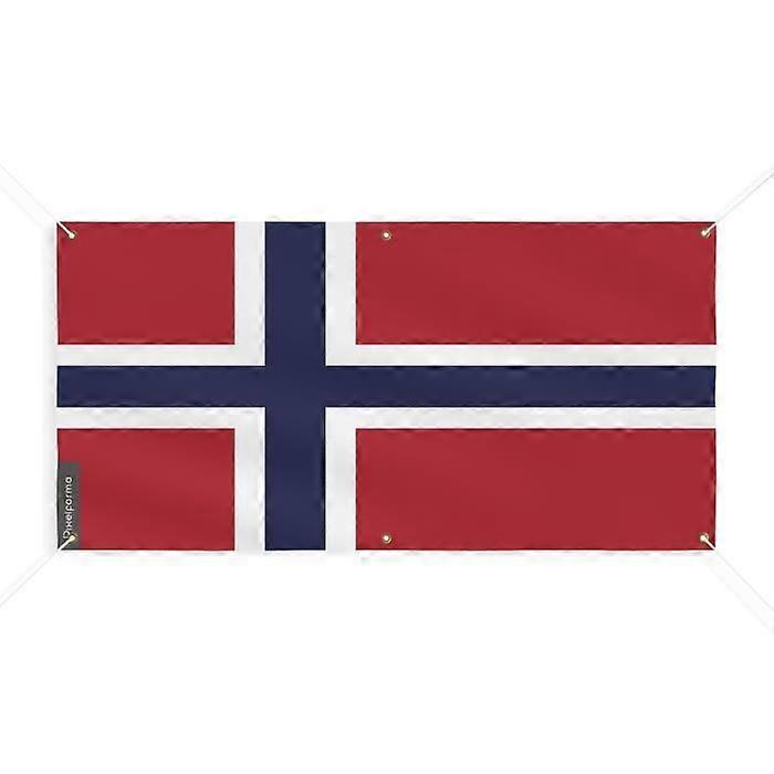Norway Flag Banner 6 Grommets 70x140cm Polyester