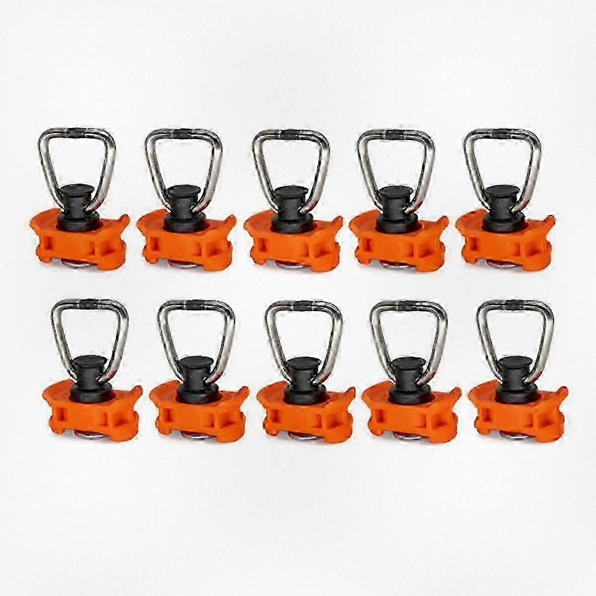 10pcs Airline Rail End Connector Single Stud L-Track Fitting für Cargo Lashing