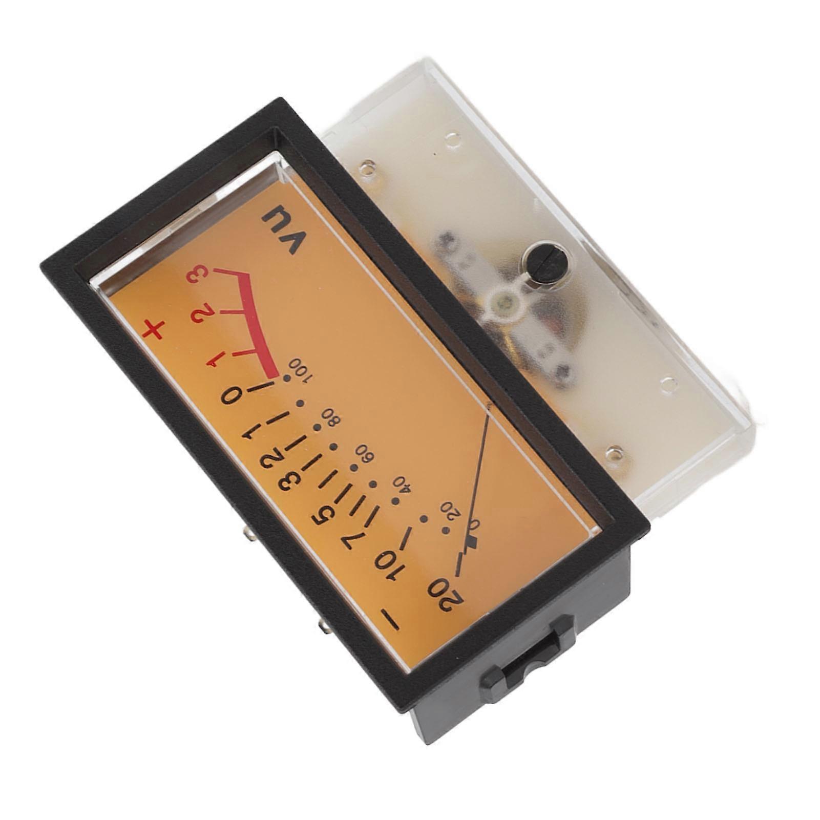 12V High Accuracy VU Meter Audio Level Header 7.8x6x4.6cm Backlight