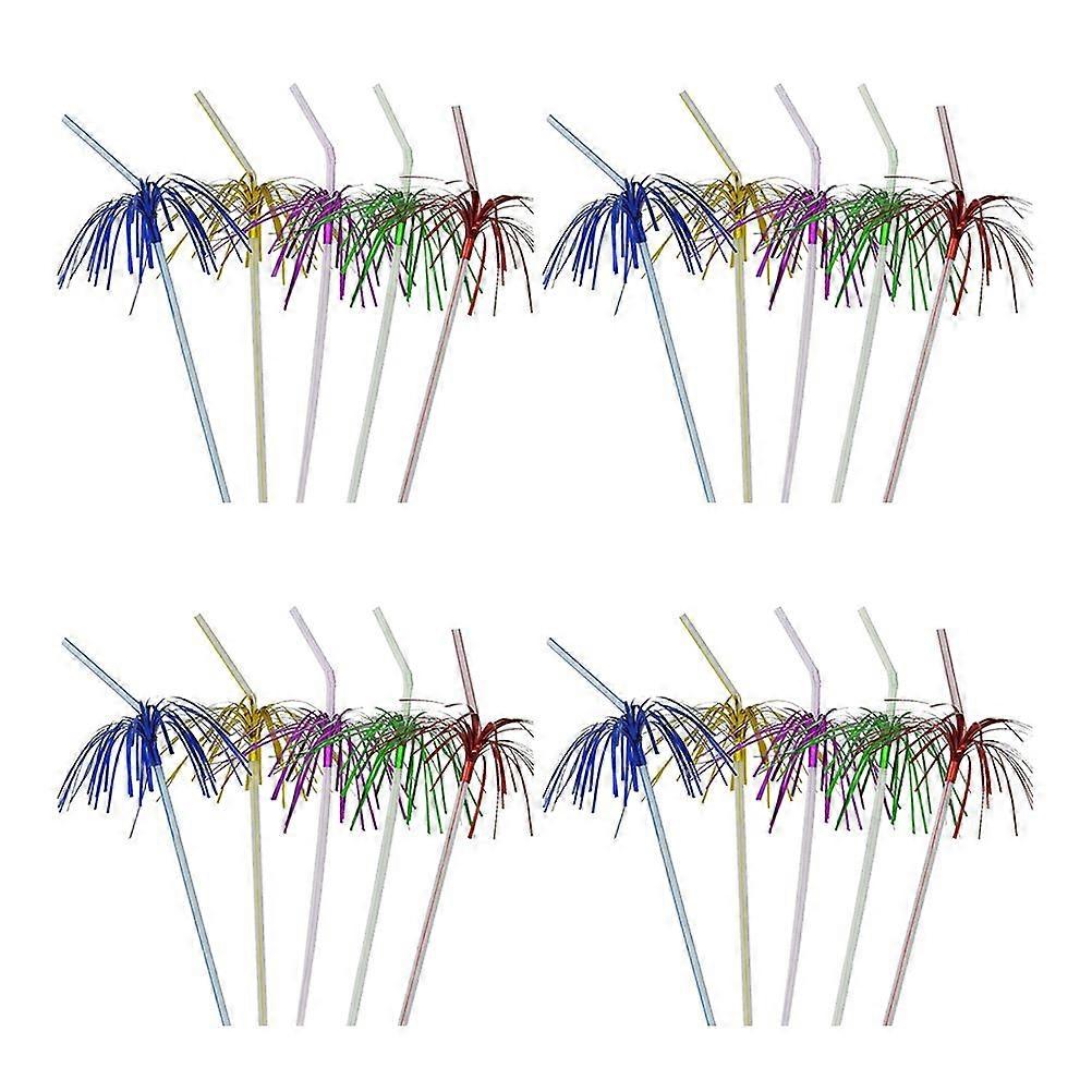 50 cannucce usa e getta per fuochi d'artificio, cannucce decorative per feste