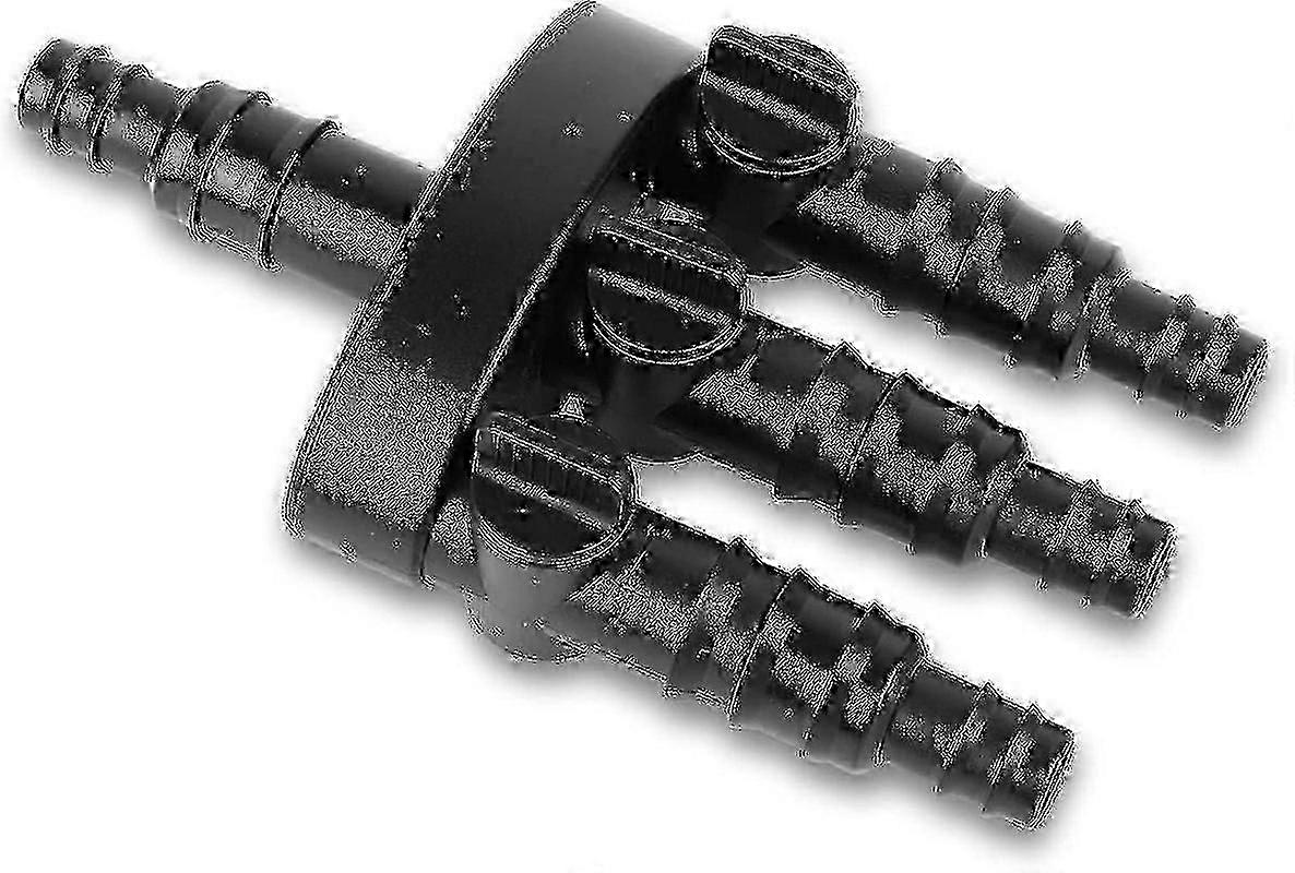 Hose distributor 3-way for fountains and water features, hose connector