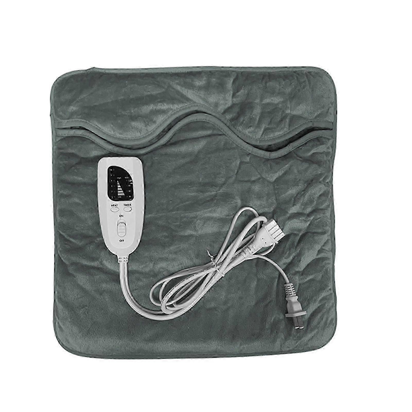 Electric Heated Foot Warmer With 6 Temperature Setting And 4 Timer Setting Washable Fast Heating Pad