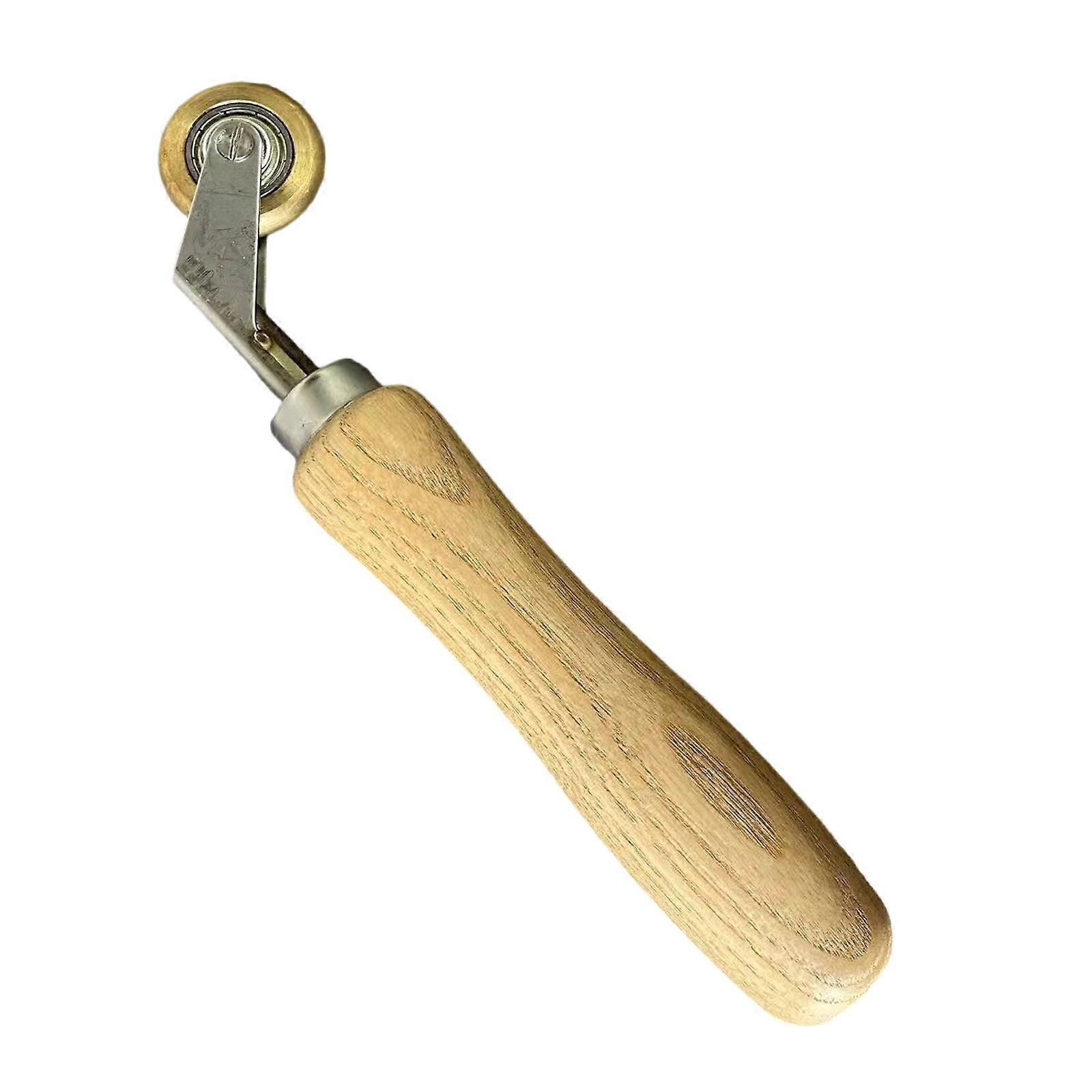 Manual Pressure Edging Roller Edge Press Roller Ergonomic Handle Rolling Wheel for Quilting Sewing Smoothing Enduring Multicolor