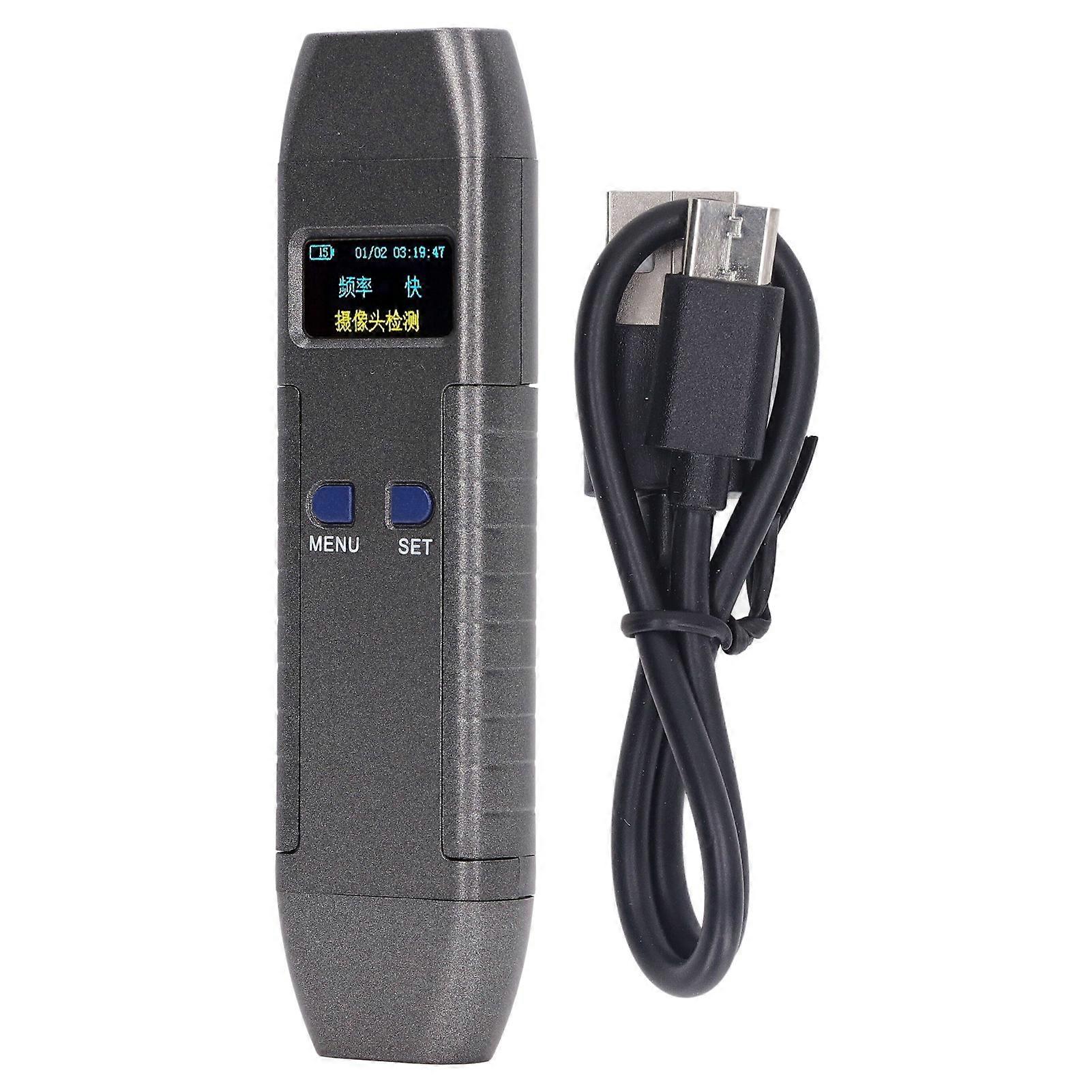 Signal Detector Multifunctional Vibration Beep Alarm Listening Device Concealed Camera GPS Finder