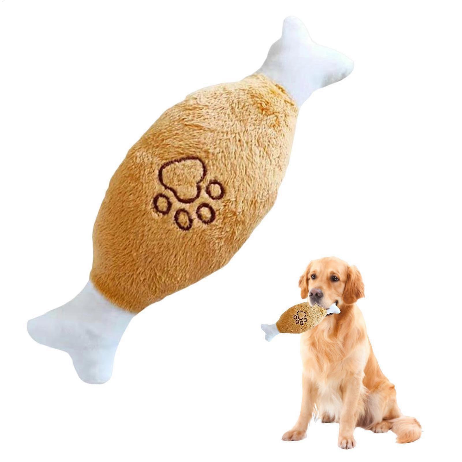 Plush Dog Toys for Pets - Squeaky Fruit Plush Dog Chew Toy, Washable Cotton Fabric, Interactive Puppy Teether, Small Size