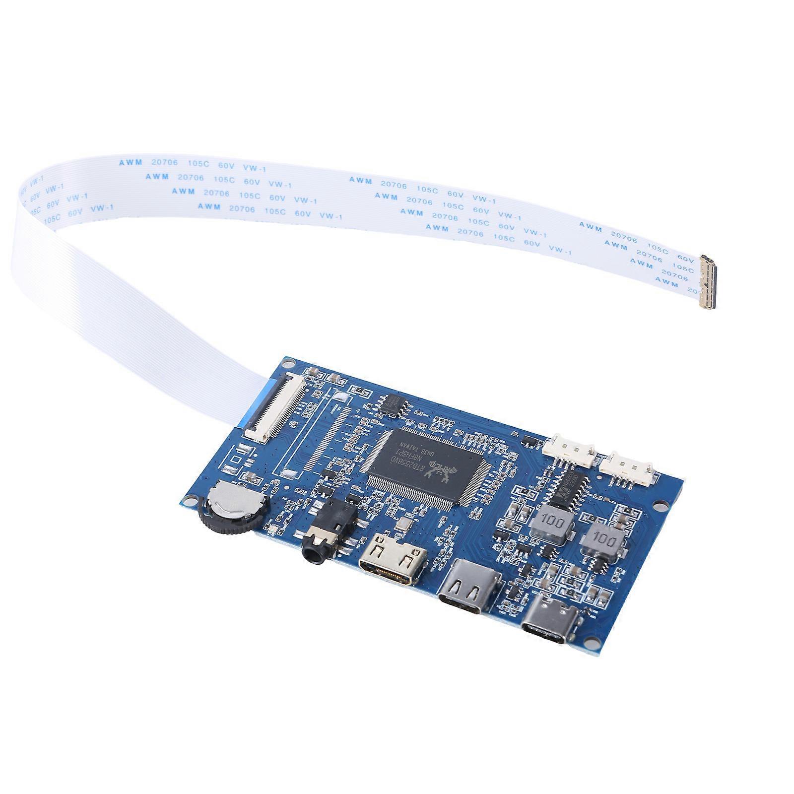 Laptop LCD Screen Drive Board Easy to Assemble Driver Board Automatic Conversion EDP 30Pin Port Multicolor