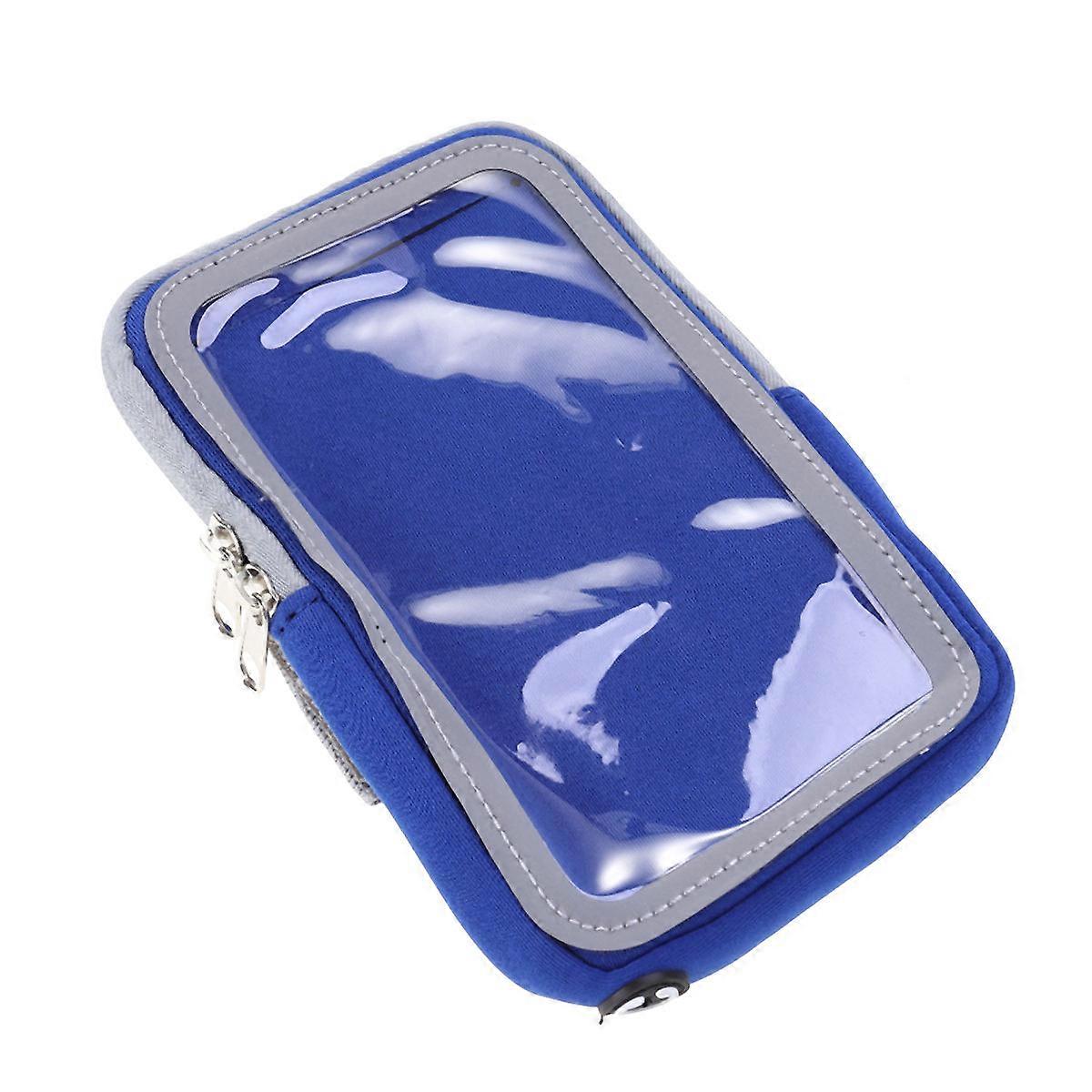 Phone Arm Bag Sports Arm Bag Waterproof Dacron High-elastic Belt Outdoor Activities for Running Walking 1Set
