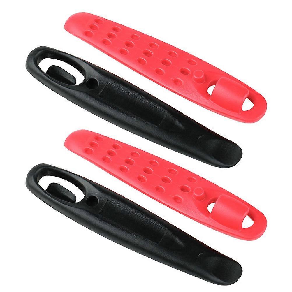 Bike Tire Levers Repair Tools Made of Durable Plastic in Red Color for Easy Use 4 Pieces