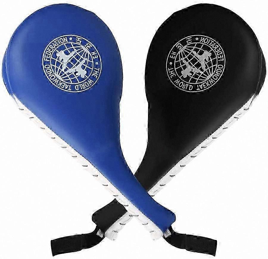 Martial Arts Double Kick Pads for Taekwondo, Karate, and Kickboxing Training Equipment for All Ages
