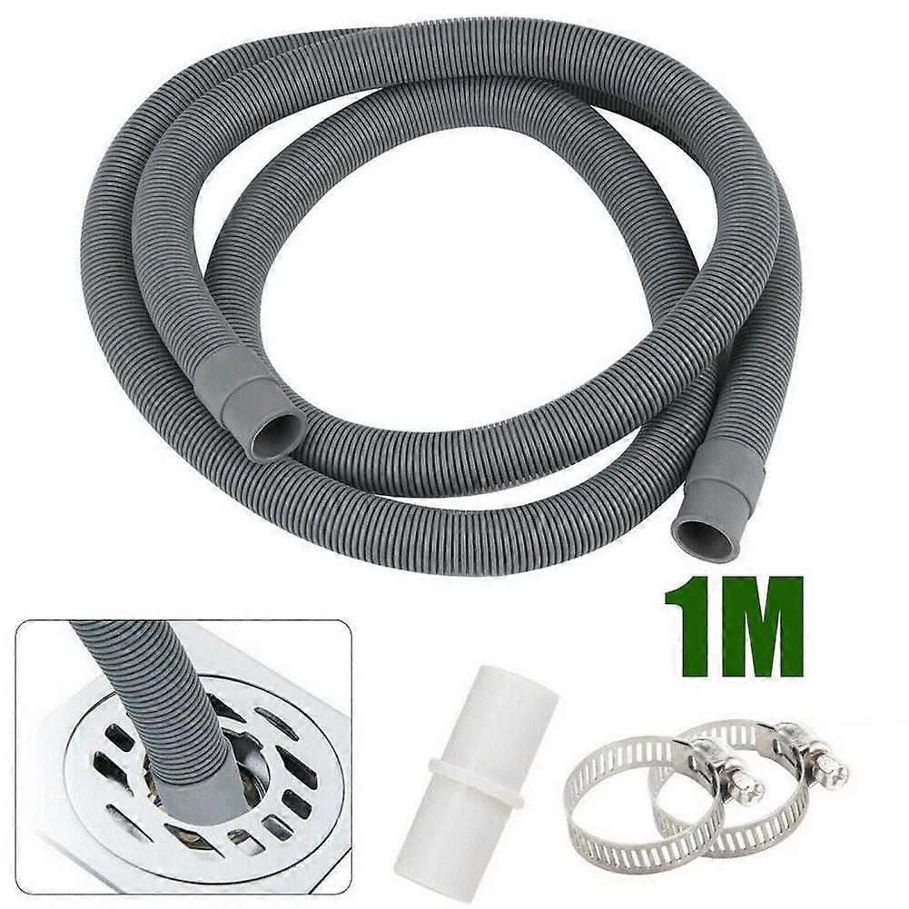 Washing Machine Waste Water Outlet Tube Washer Drain Hose 1/1.5/2M High Quality