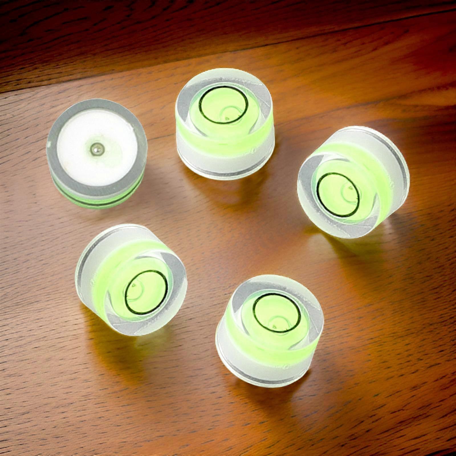 5 X Round Bubble Level Mini-Spirit Level Bullseye-Level Measurement Instrument