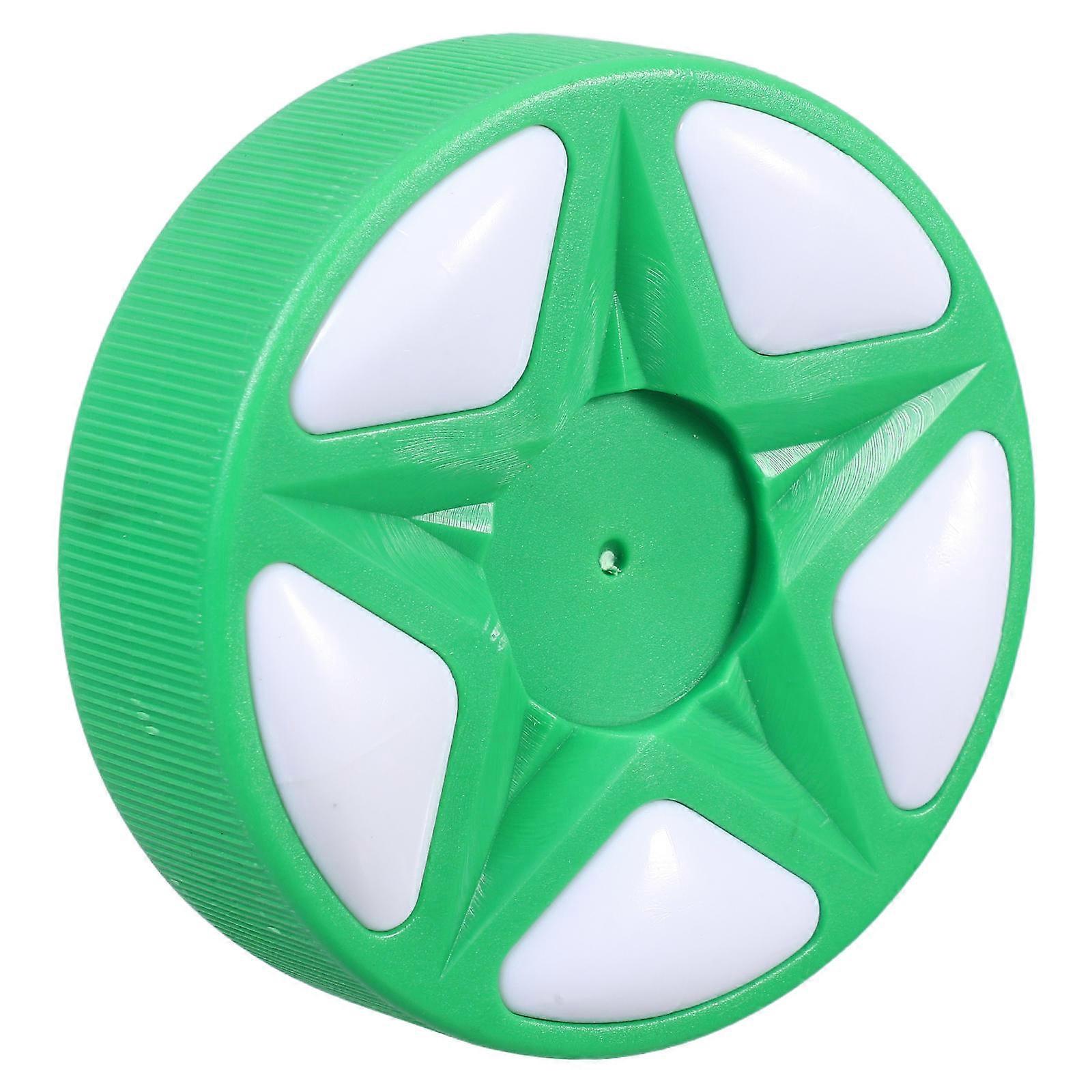 Hockey Pucks Bulk Roller Hockey Puck Street Hockey And Ice Hockey Green Color Reduced Friction 1Pack