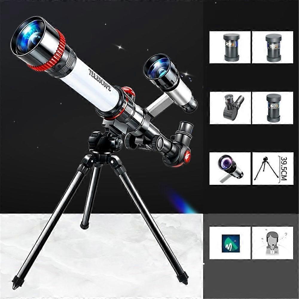 Utral HD Astronomical Telescope with 20X 30X 40X Zooming Lens Space Monocular for Kids Beginner