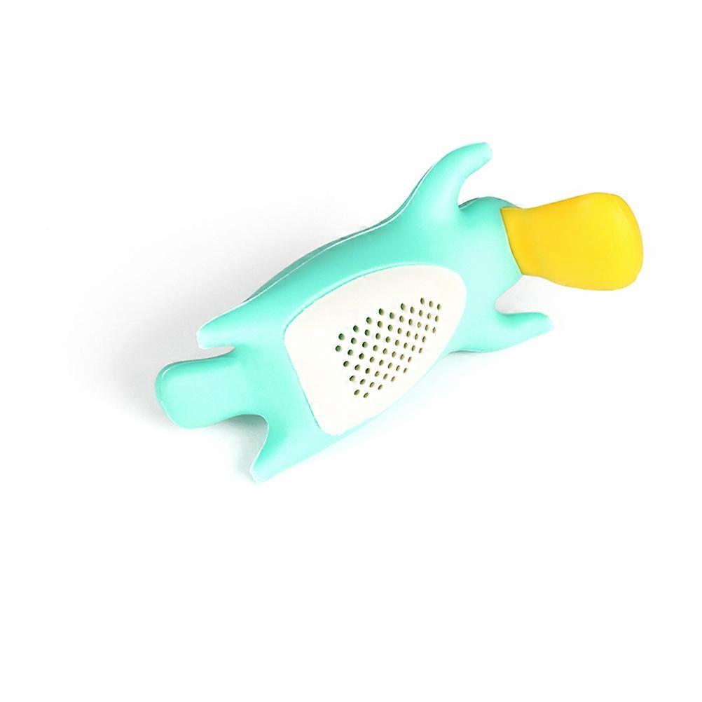 Silicone Tea Infuser with Fine Slots for Home Use Assorted Color Lovely Cartoon Design Safe and Easy to Clean