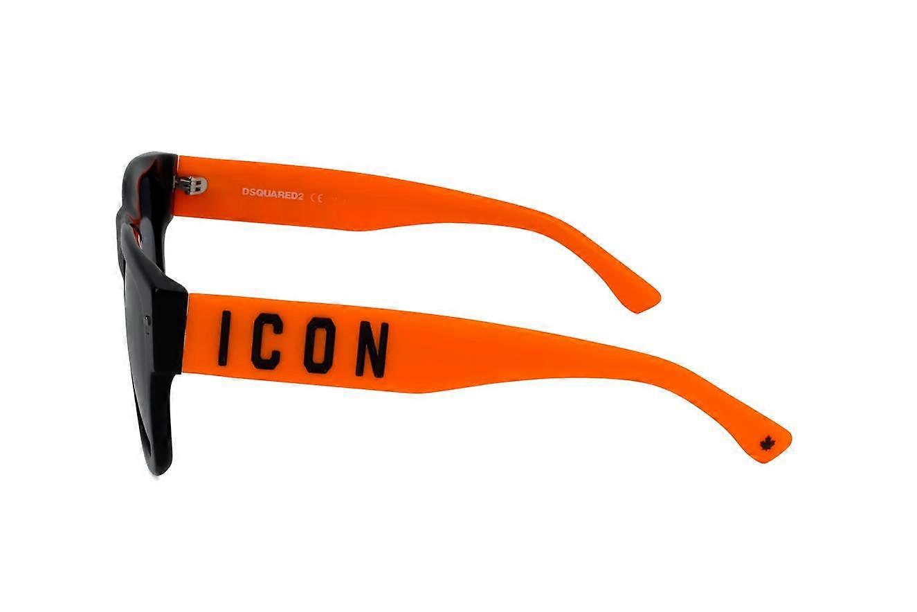 Sunglasses Dsquared2 ICON 0004/S BLACK ORANGE 55/19/145 MAN