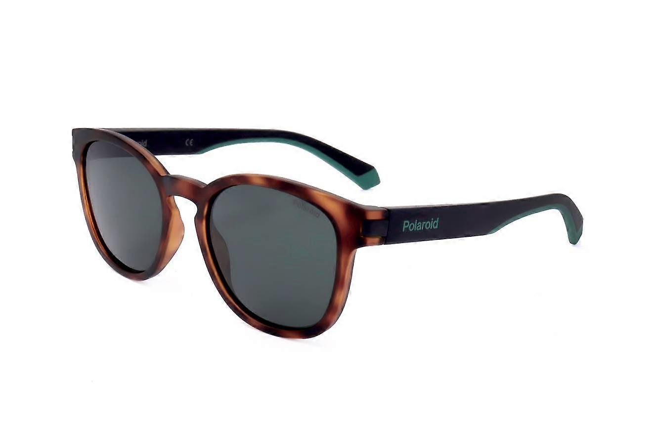 Sunglasses Polaroid PLD 2129/S 2M6 MATT GREEN HAVANA 52/19/140 UNISEX