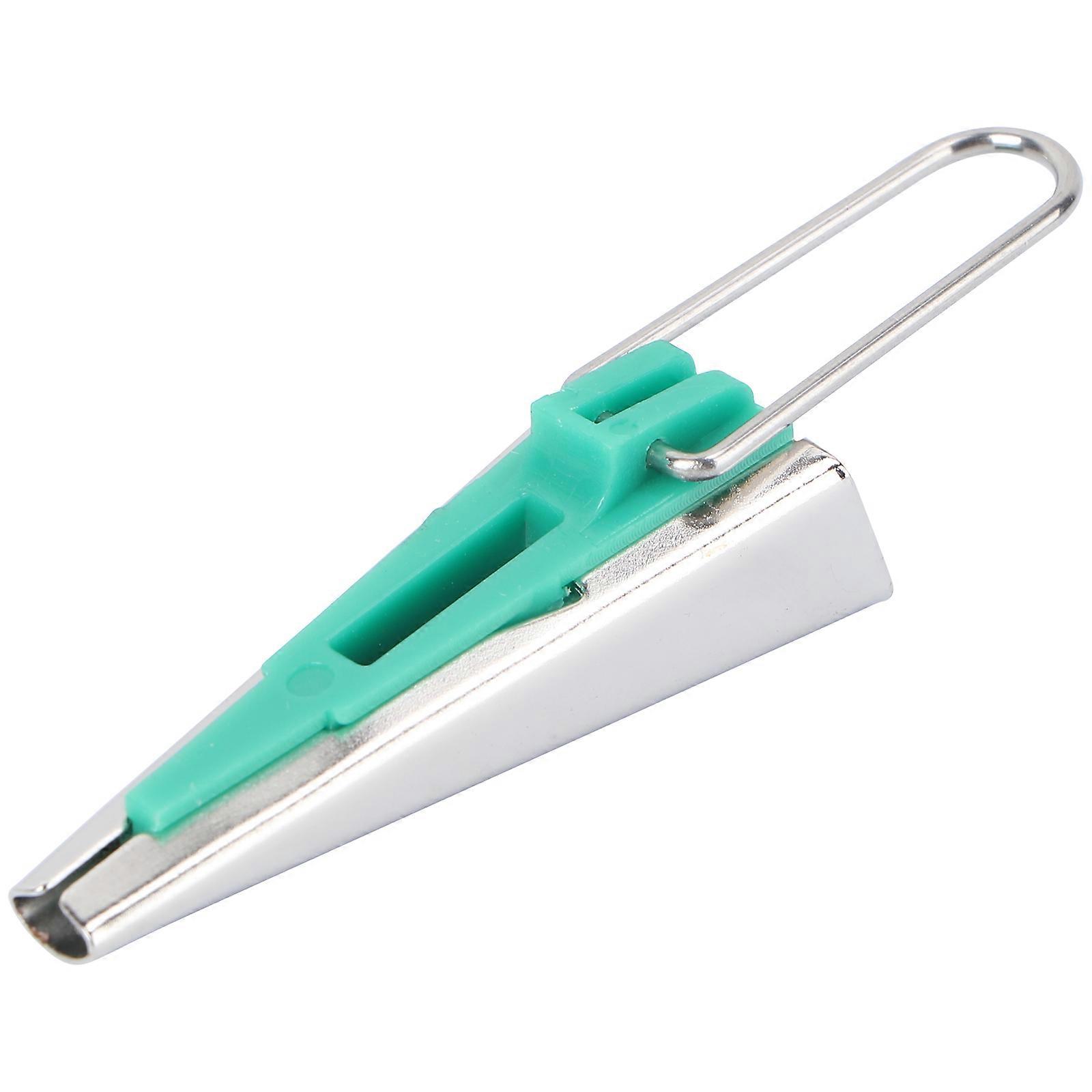 Bias Tape Maker Kit Green Fabric Sewing Tool for Quilting DIY Crafts Dressmaking Easy Fabric Folding Tool