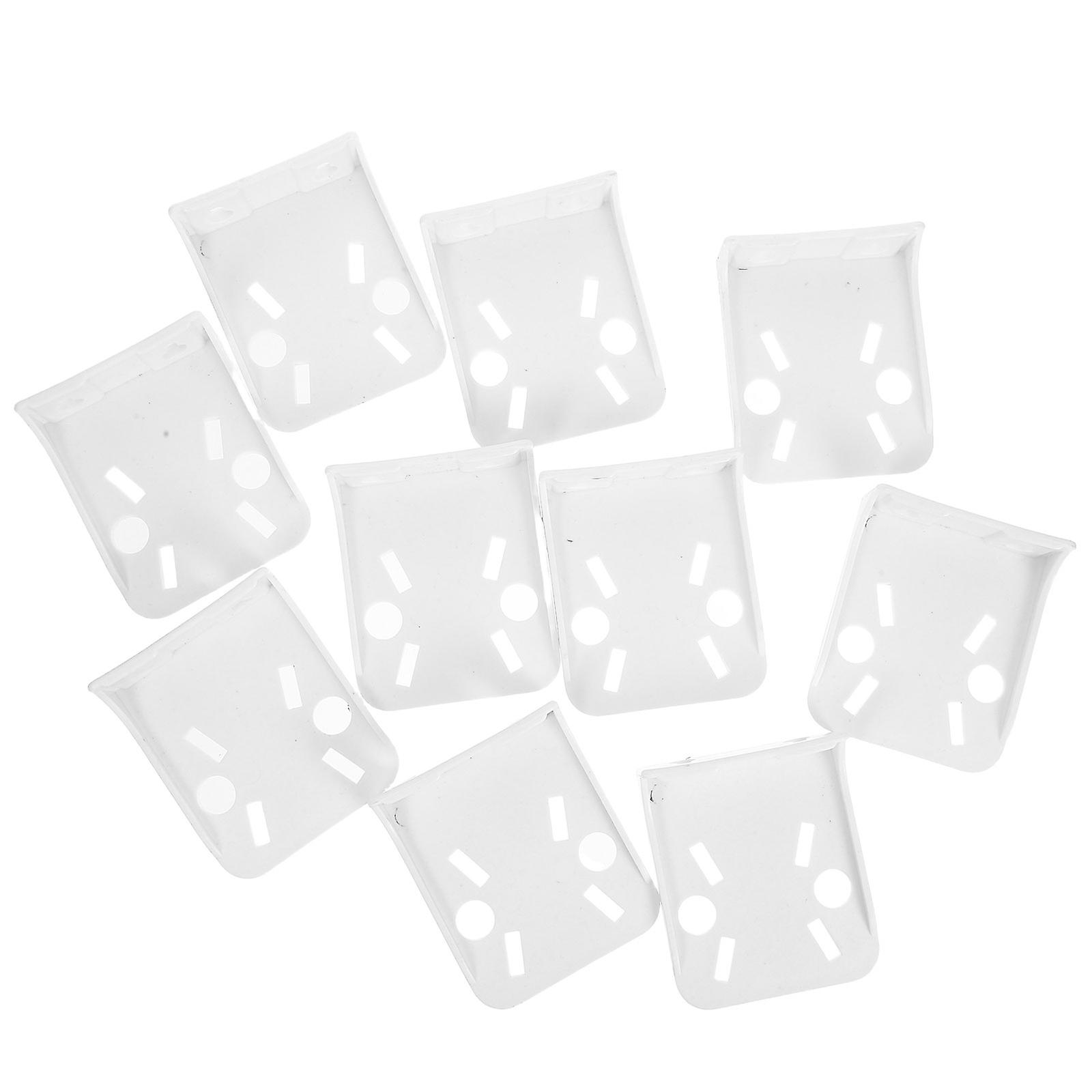 Plastic Fixed Filter Brackets Wall Mount Holder for Water Filter Attachment Rack Stand, Easy Installation, Space Saving Design, Compatible with