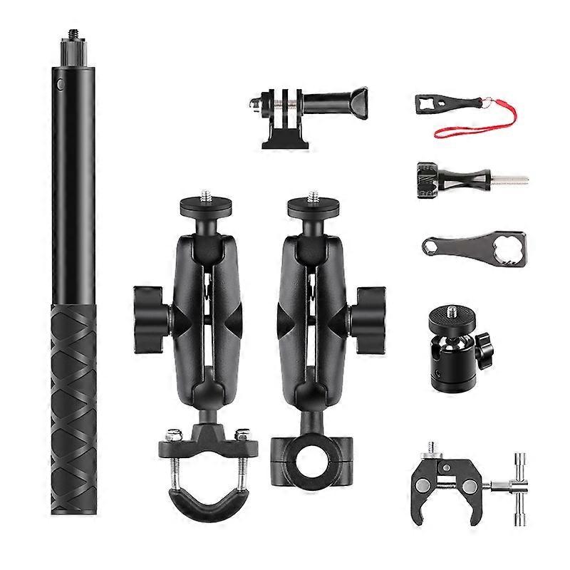 Handlebar Mount 9 in 1 Dual-Link Crabs Selfie Stick Kit