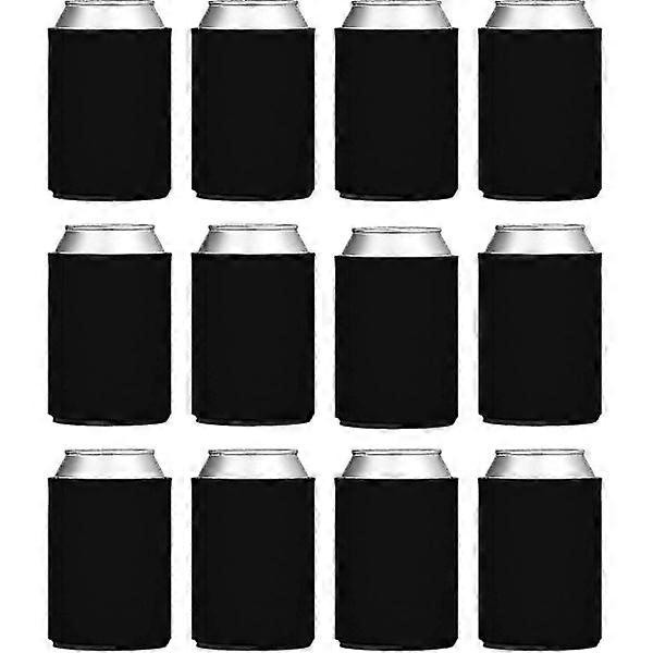 Can Holder 12-Pack Insulated Beer Can Holders Sleeves Foldable Reusable Drink Soda