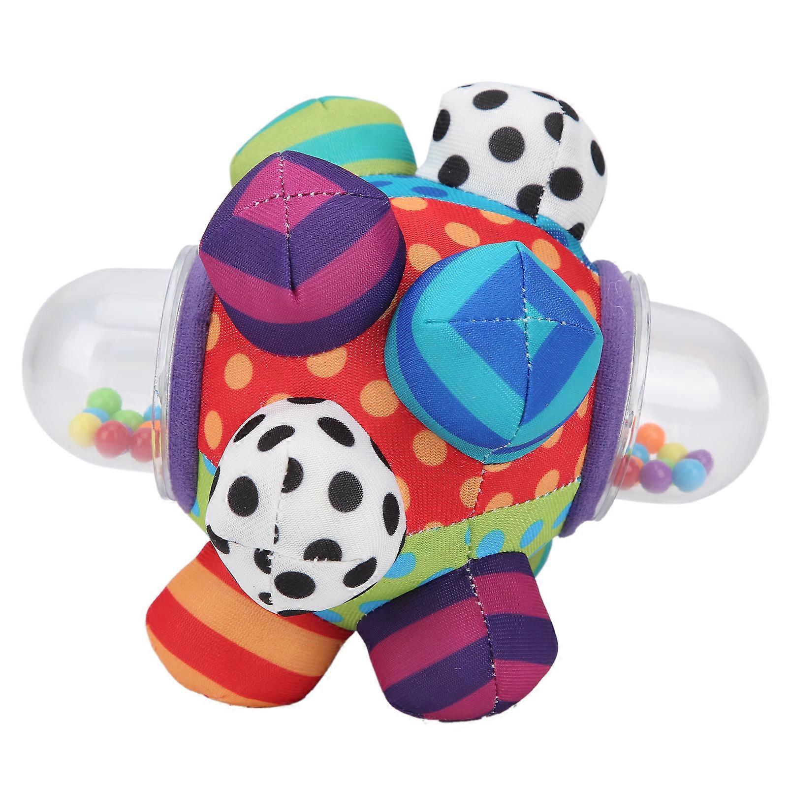 Baby Rattle Ball Soothing Intelligence Development Infant Handbell Educational ToysRound