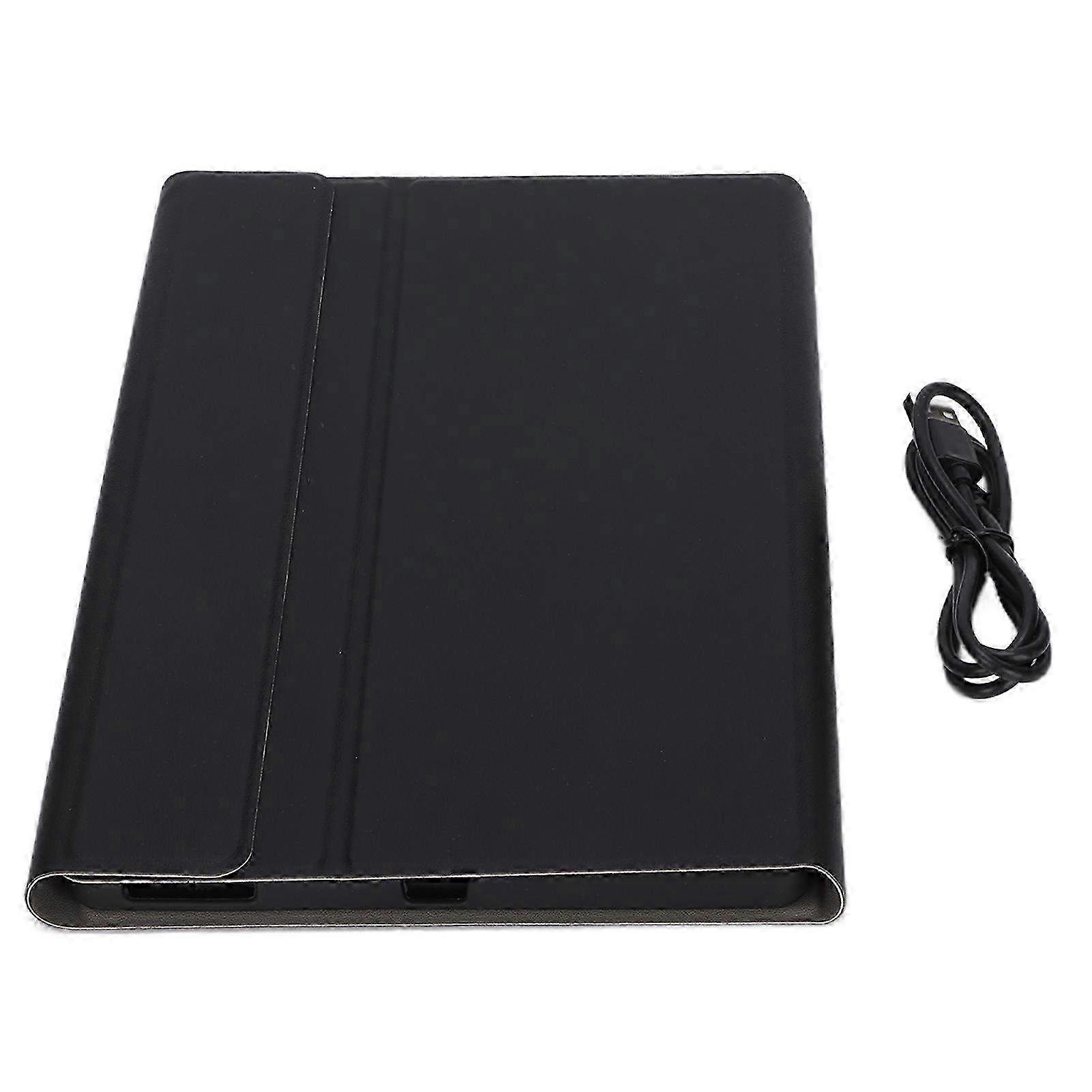Wireless Removable Keyboard with Touchpad & PU Leather Case for Lenovo M10 FHD Plus 10.3in X606F - Convenient Computer Accessories