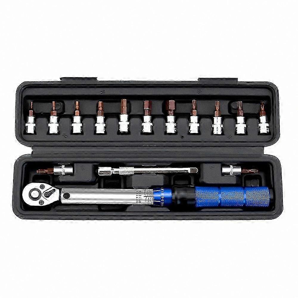 Precision Torque Wrench with Quick Release, Adjustable 2-24N.m Preset Tool
