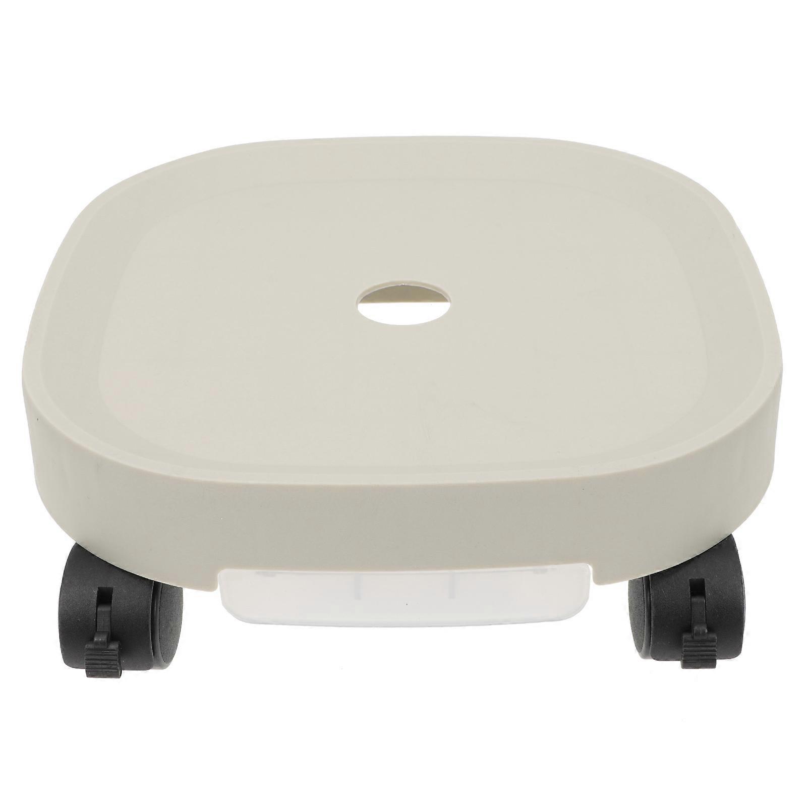 Movable Planter Platform, Wheel-Integrated Design Preventing Potted Plants