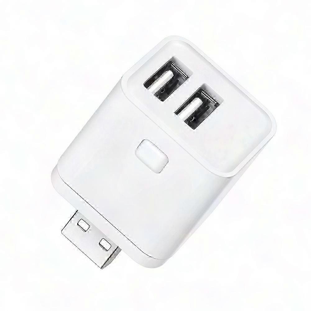 Tuya Zigbee 2 Gang Micro-USB Switch Mini Power Adaptor APP Alexa Voice Control