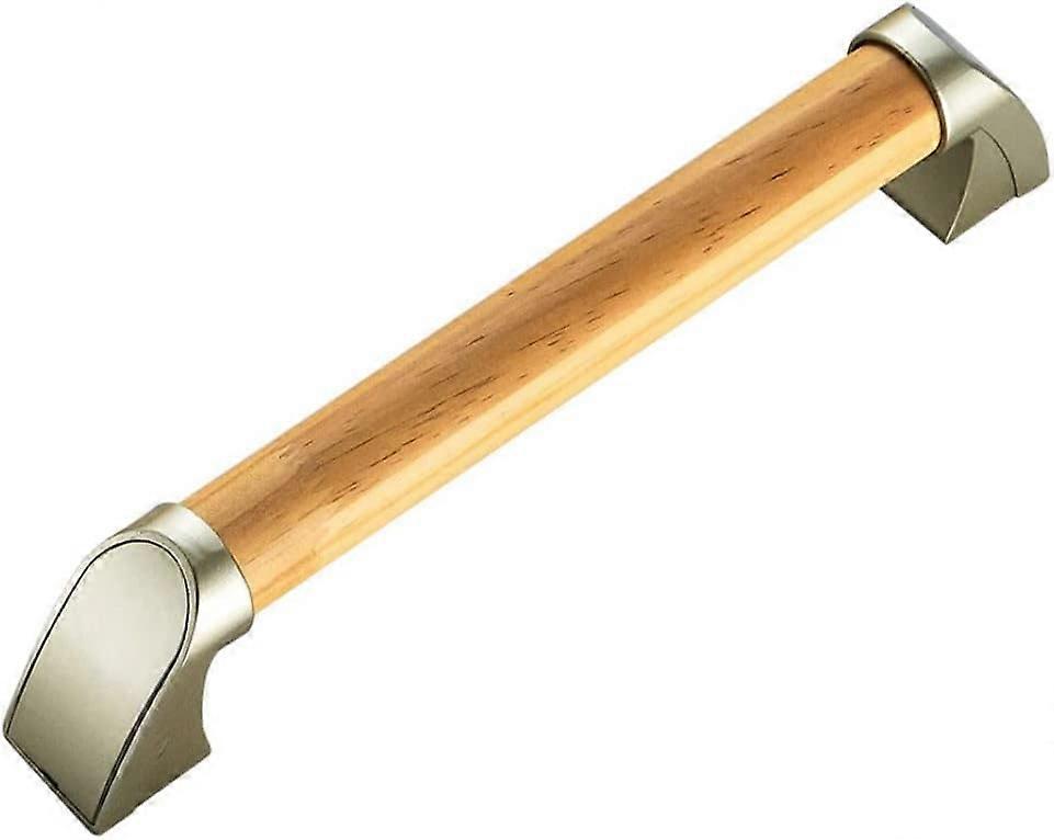 17 Inch Shower Handles, Non-Slip Wood Shower Grab Bar, Bathtub Handles, Safety Handle for Seniors