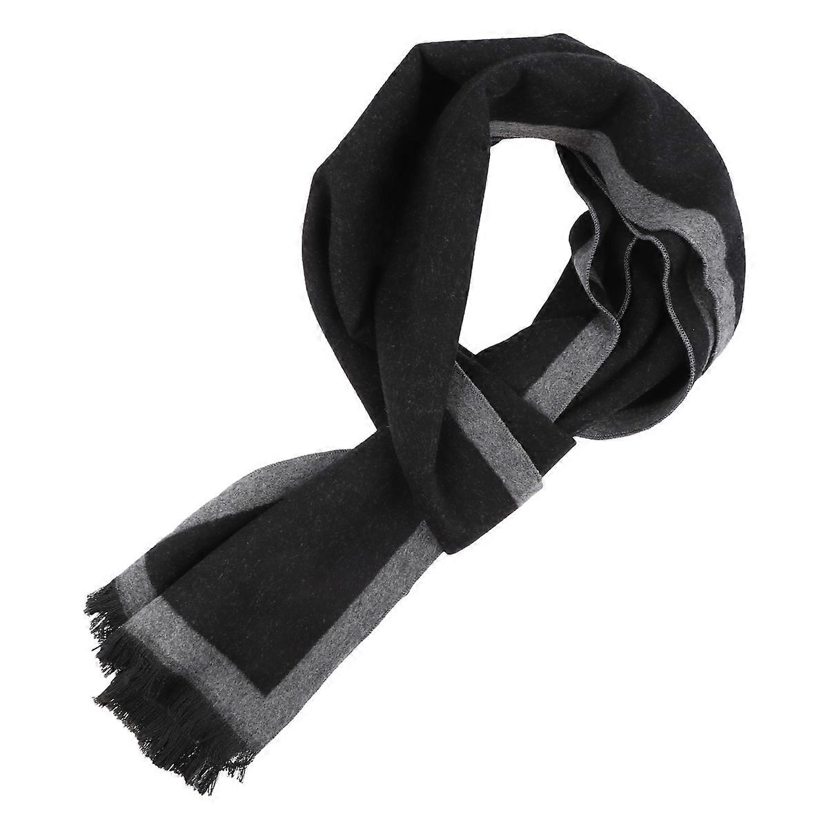 Scarf Long Shawl Costume Accessory For Men In Cold Weather 180X30Cm 1Set